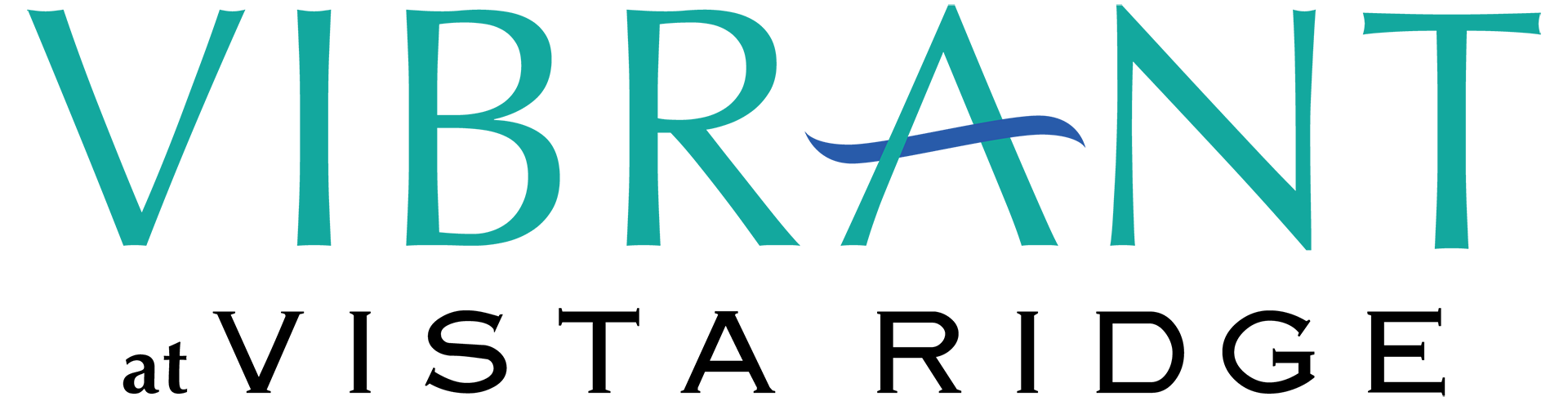 Vibrant landing logo