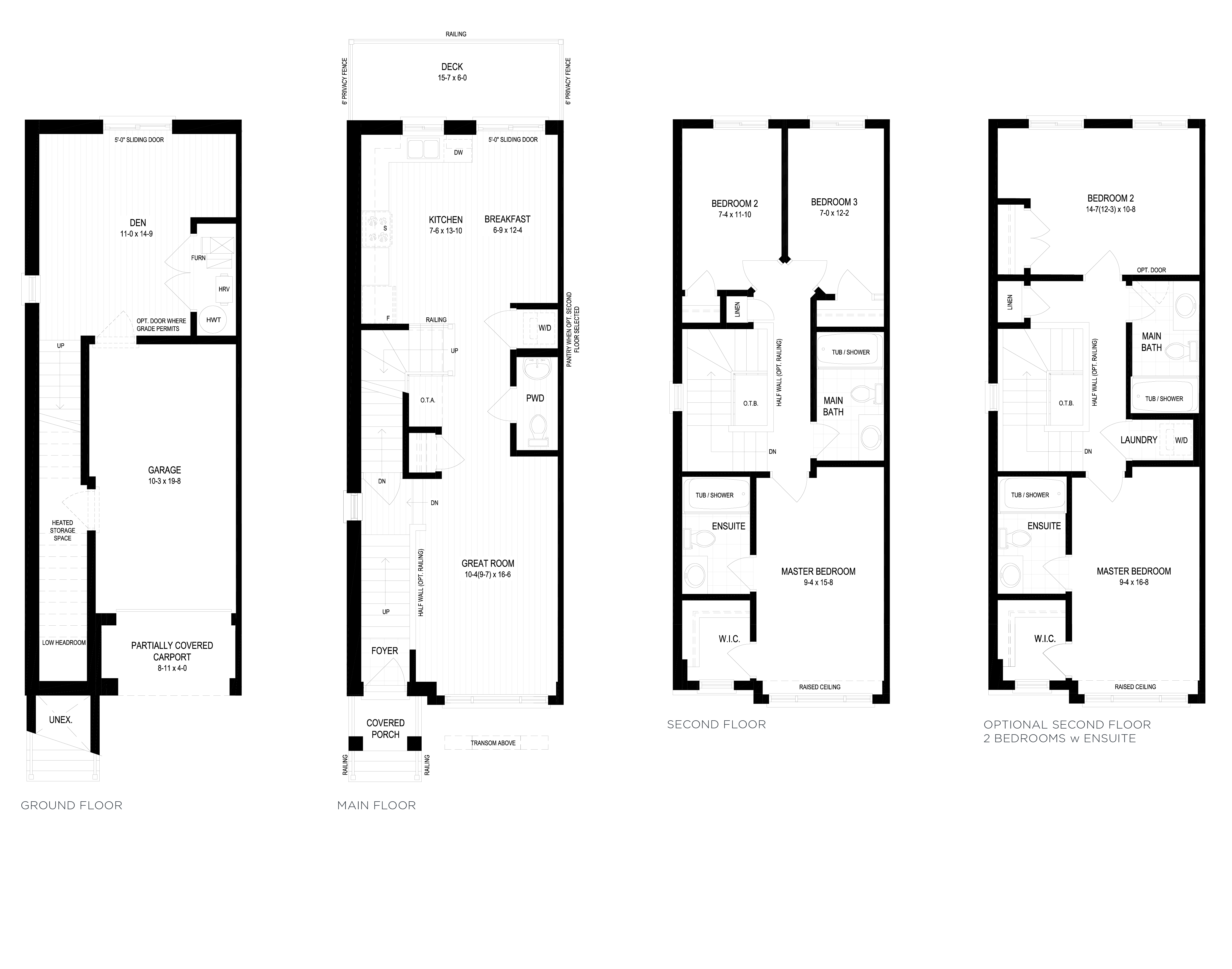Esprit Grande End Floorplan